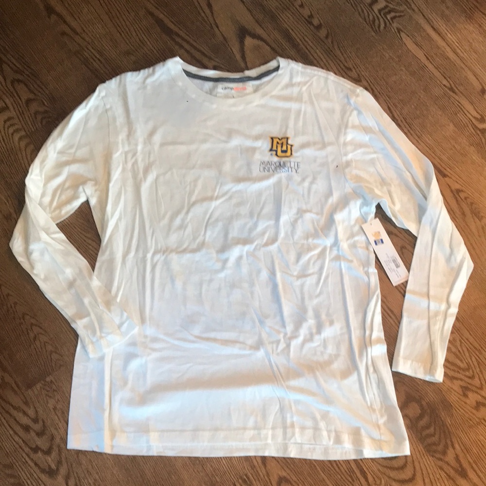 Authentic Marquette long sleeve Tshirt print